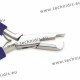 Clip on nose pad removing plier - Comfort
