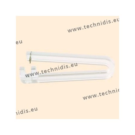 Extracting tweezers for plastic staple sockets