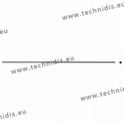 Cylindrical file diameter 1.0 mm