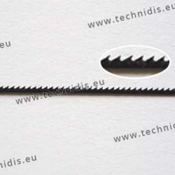 Flat saw blades for plastic