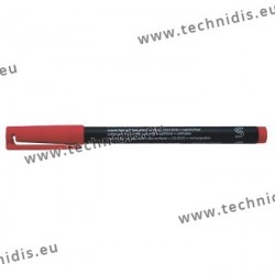 Crayon feutre permanent lumocolor rouge super fin