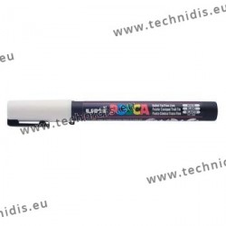 White Posca Lens marker - Fine line 1.0 mm