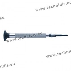 Screwdriver with flat blade diameter 1.5 / 2.2 mm