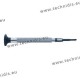 Screwdriver with cross blade diameter 1.5 / 2.0 mm