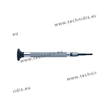 Screwdriver with cross blade diameter 1.5 / 2.0 mm