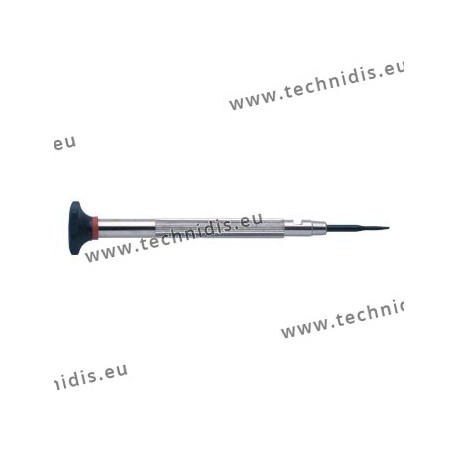Screwdriver with flat blade diameter 1.0 mm