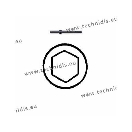 Replacement blade - 2.2 mm hexagonal nuts