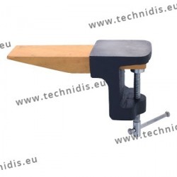 Combination anvil and bench pin
