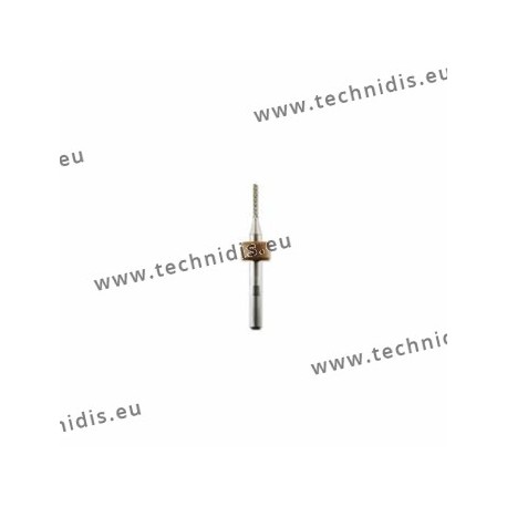 Tungsten carbide cutter with crossed teeth diameter 0.8 mm