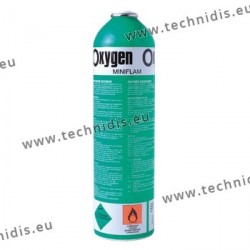 Oxygen in disposable canister