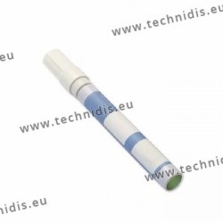 Pen for colouring the edge of lenses - dark green