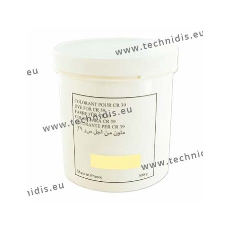 Dye in powder - Yellow - Pot of 500 g