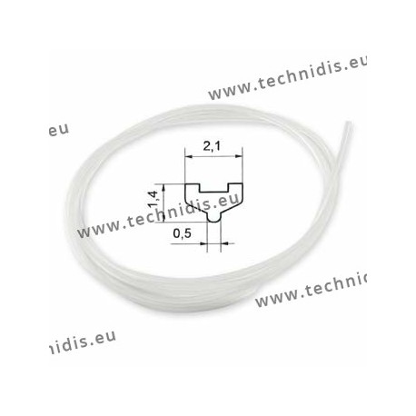Eyewire replacement cord - section in T - large model - crystal