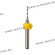 Tungsten carbide twist drill bits diameter 0.8 mm