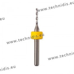 Tungsten carbide twist drill bits diameter 0.8 mm