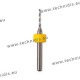 Tungsten carbide twist drill bits diameter 1.2 mm