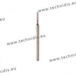 Twist drill bits with strong shank diameter 0.5 mm