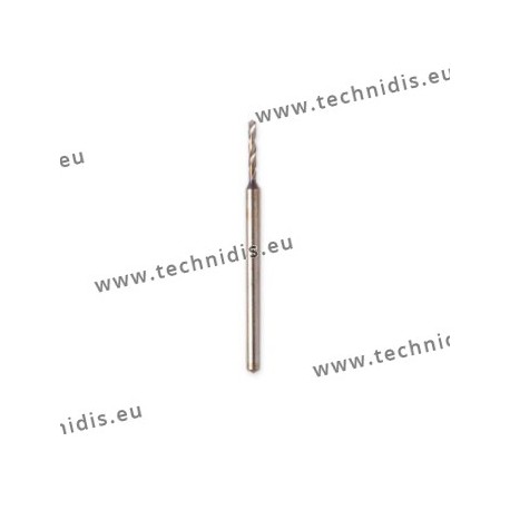 Twist drill bits with strong shank diameter 1.7 mm