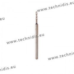 Twist drill bits with strong shank diameter 1.8 mm