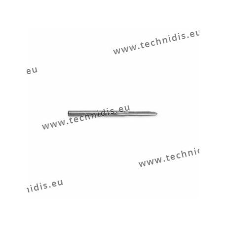 Tap with cylindrical shaft ''best'' diameter 0.8 mm