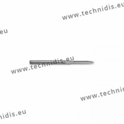 Tap with cylindrical shaft ''best'' diameter 1.0 mm