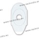 Pastilles autocollantes ovales Ellipse-Nano - 17x30 mm