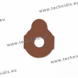 Lens edging pads for hard blocks - 24 mm