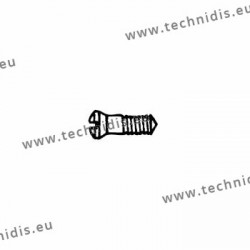 Vis de tenons et charnières 1.4 x 1.9 x 5.0 - blanc