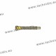 Screw with locking system by nylon thread 1.2 x 1.8 x 11 - gold