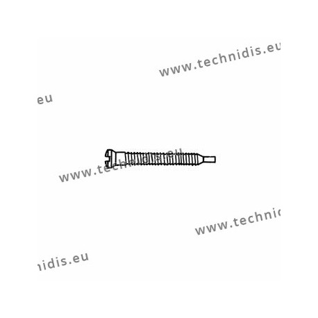 Self-tapping screw 1.4 x 1.9 x 11.5 - white
