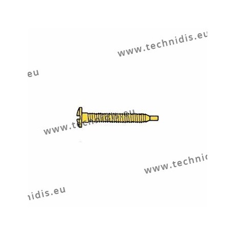 Self-tapping screw 1.3 x 2.8 x 11.5 - gold