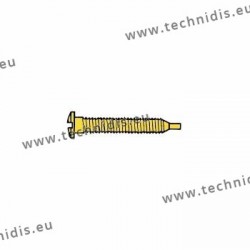 Self-tapping screw 1.6 x 2.8 x 11.5 - gold