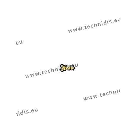Vis au pas américain  1,2 x 1,6 x 3,5 - doré