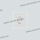 Oval solid nose pads 12 mm - polycarbonate - 100 pairs