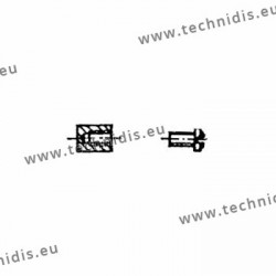 Accessoires de montage pour monture métal