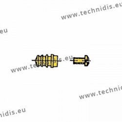 Assembly sets for plastic frame - Gold