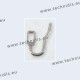 Nose pad arms for Primadonna nose pads - nickel plated