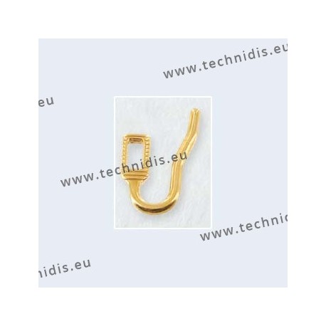 Nose pad arms for Primadonna nose pads - gold plated