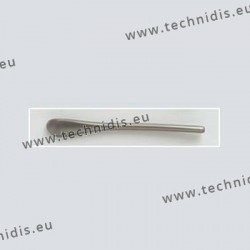 Cylindrical temple tips - grey