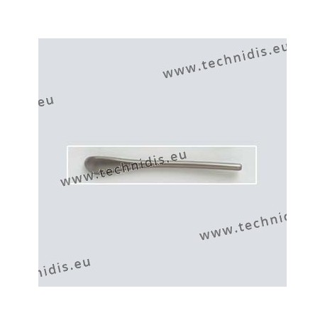 Cylindrical temple tips - grey