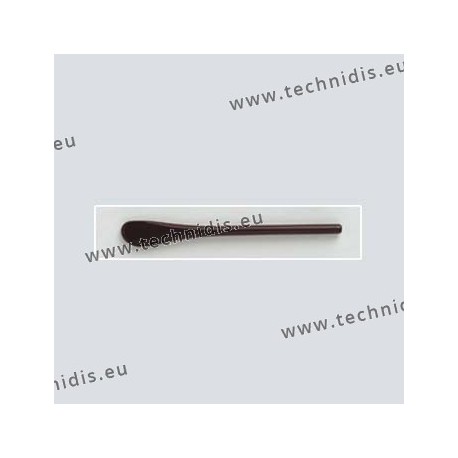 Cylindrical temple tips - brown