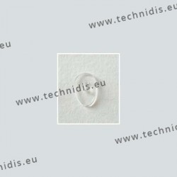 Solid clip on nose pads 12 mm - ultra thin - 100 pairs
