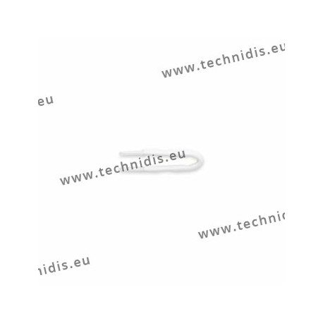 Plastic tweezers with silicone points - small type