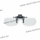 Spring flip up glasses - half frame model - AC lenses + 1.5
