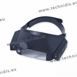 Lighting binocular magnifier