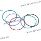Rings for rimless and pierced mountings (set of 5 pairs)