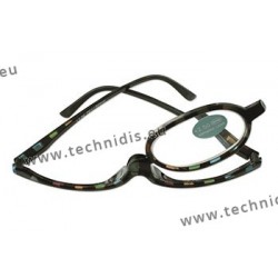 Lunettes de maquillage plastique + 1,5