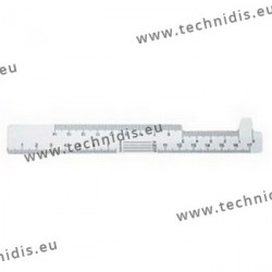 Optician ruler (A type)