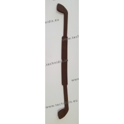 Silicone sport bands - brown