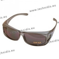 Surlunettes de protection solaire - Fumé